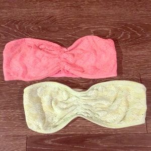 Victoria’s Secret bralette bundle. Sz med